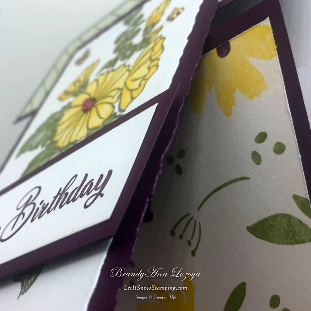Beautifully Happy – Project 3 – Let It Snow Stamping
